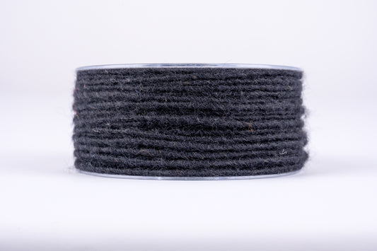 10 meters felt string - color black