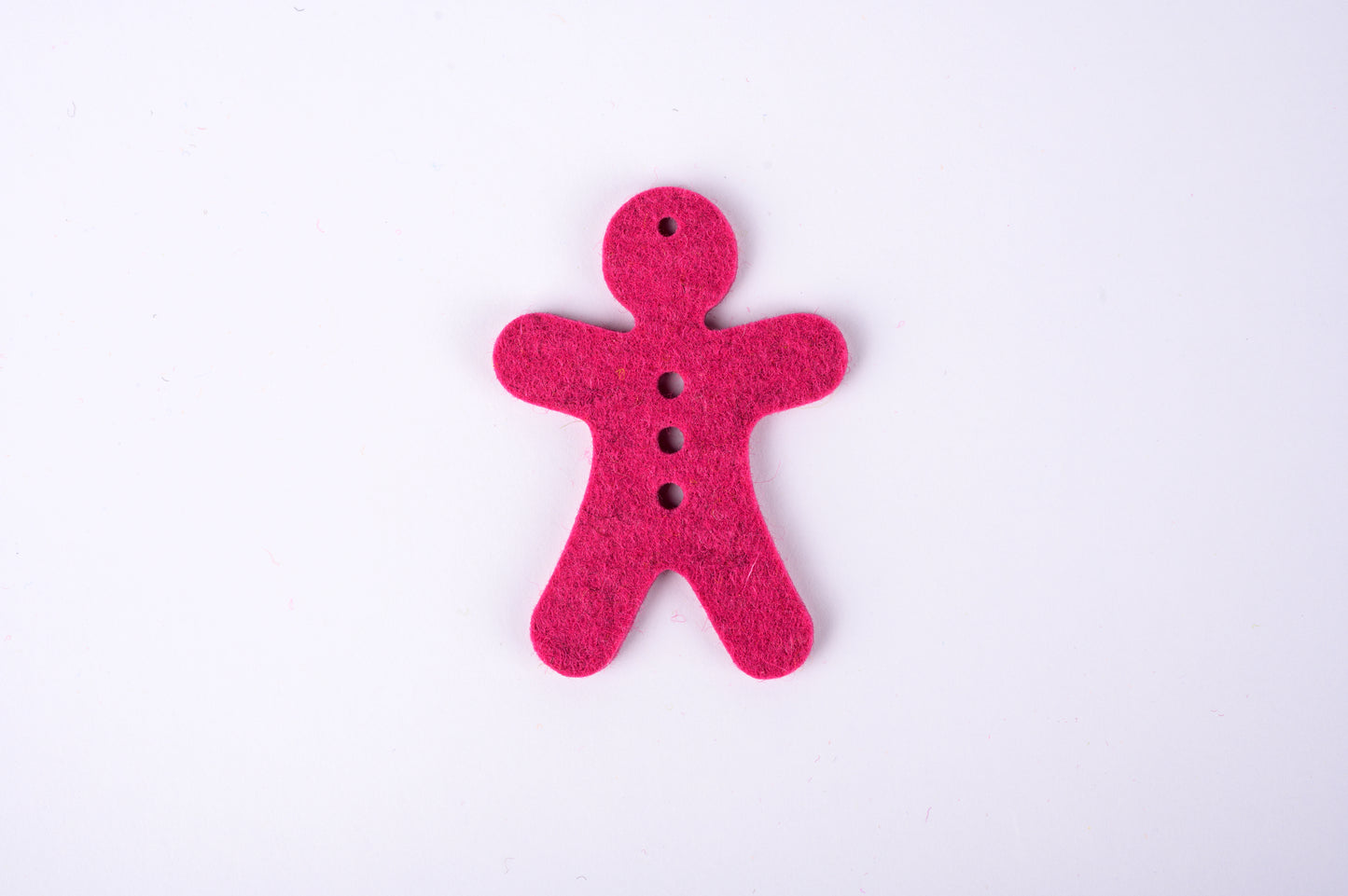 Lebkuchenmänner aus 100 % Wollfilz – Set Nr. 8