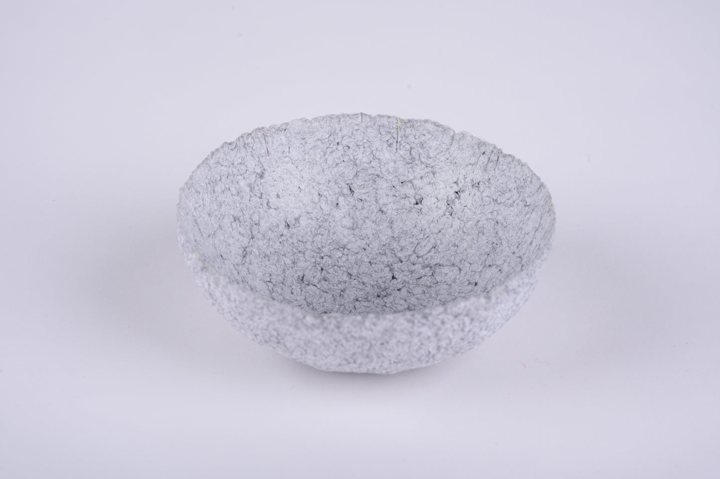 Paper Bowl - light grey cement - size small