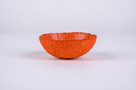 Paper Bowl - orange - size small