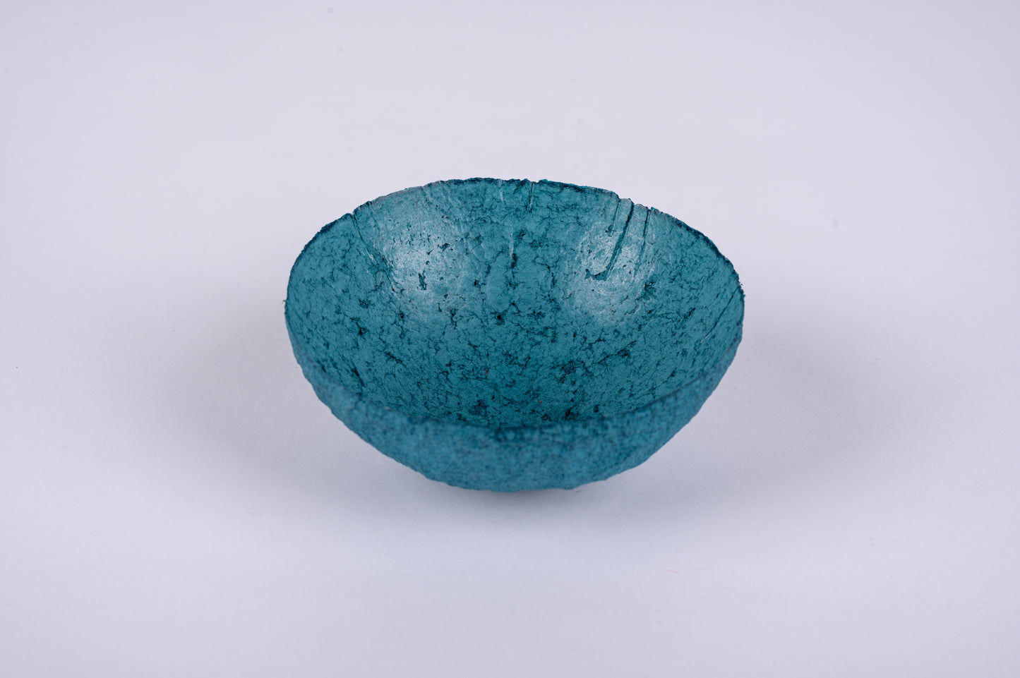 Paper Bowl - petrol blue - size small