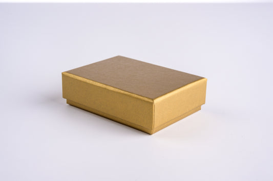 Event packaging - Wedding Favor Box - color Antique Gold
