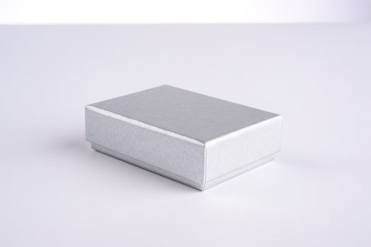 Event packaging - Wedding Favor Box - color Antique Silver